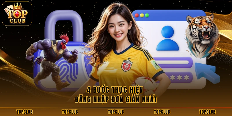 4 bước thực hiện đăng nhập đơn giản nhất 